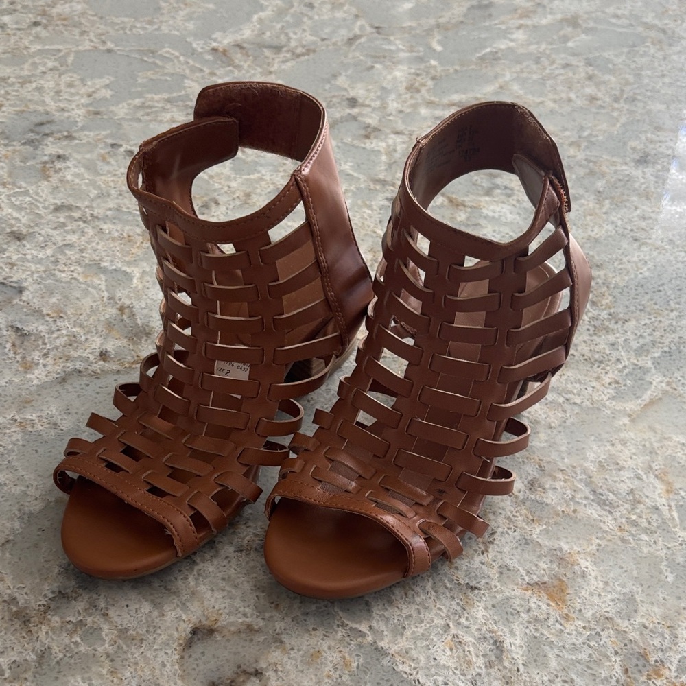 American Eagle by Payless Brown Kids Dress Shoes